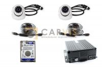 Комплект видеонаблюдения CARVIS для карьерной техники (онлайн)