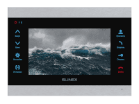 Абонентский монитор Slinex SL-07MHD Silver+Black