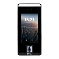 Биометрический терминал распознавания лиц со считывателем отпечатка пальца ZKTeco SpeedFace-V5