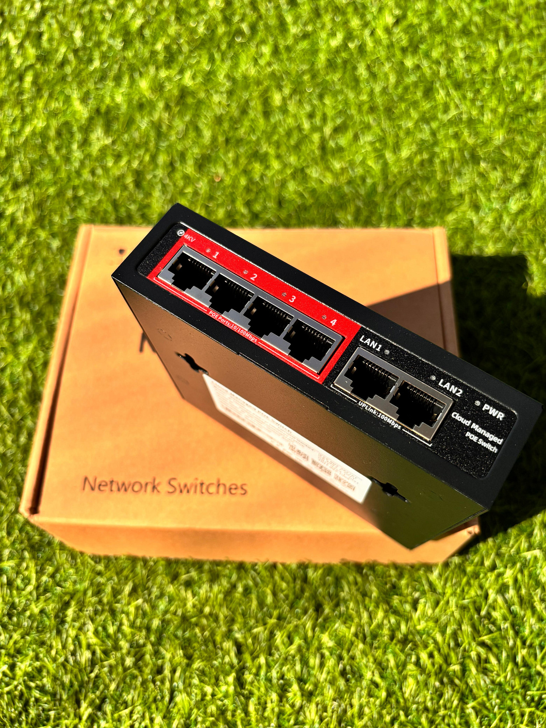 Управляемый сетевой коммутатор POE 4 порта DAS-link PS204D