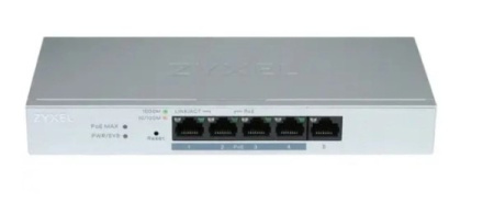Коммутатор управляемый ZYXEL GS1200-5HPV2-EU0101F